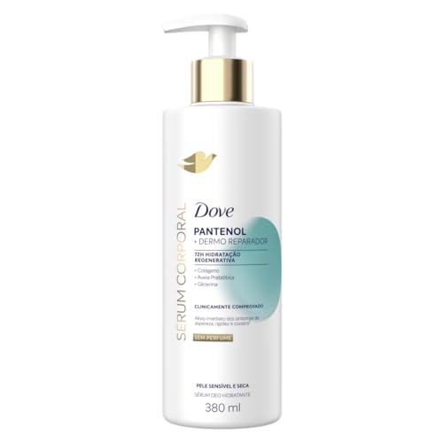 Dove Sérum Hidratante sem Perfume Pantenol + Dermo Reparador 380ml