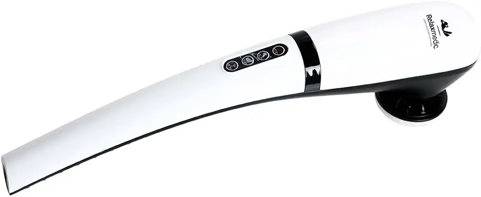 Massageador Elétrico Corporal Portátil Body Therapy Com Aquecimento e 7 Acessórios - Relaxmedic (127)