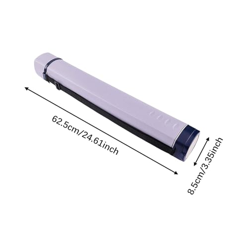 PPPHTUO Expandable, Portable Poster Tube Storage Rack with Carrying Bag ...