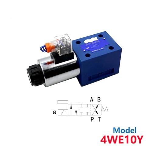 Vanne 4WE10Y DC12 hydraulique directionnelle à solénoïde pour circuits industriels - 3