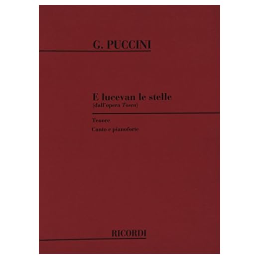 Tosca: e lucevan le stelle chant