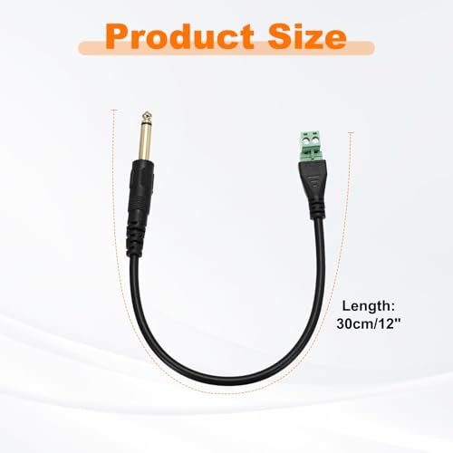 Cable Jack 3.5mm Mono 30 cm MECCANIXITY miniatura 2