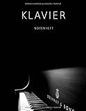  Klavier Notenheft: Notentraining für Klavier & Keyboard  8,5\