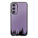 CASETiFY Impact Case for Galaxy S23 FE - Minimal Forest Clear Case - Clear Black