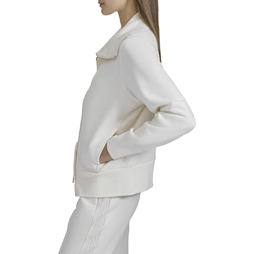 Andrew Marc womens Fleece Zip-front Sweatshirt3