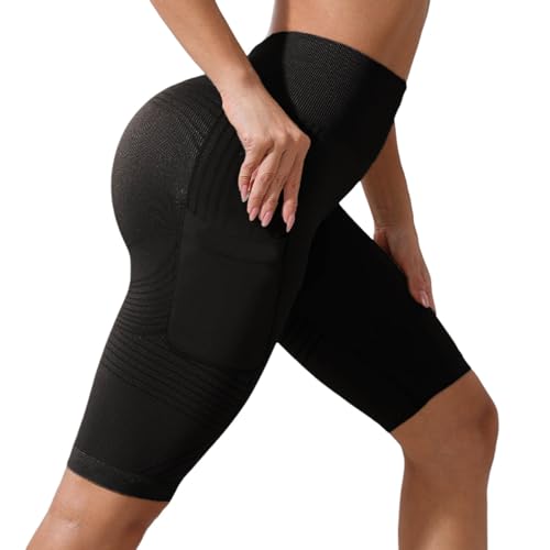 Short yoga maintien élégant pour femme silhouette sculptée