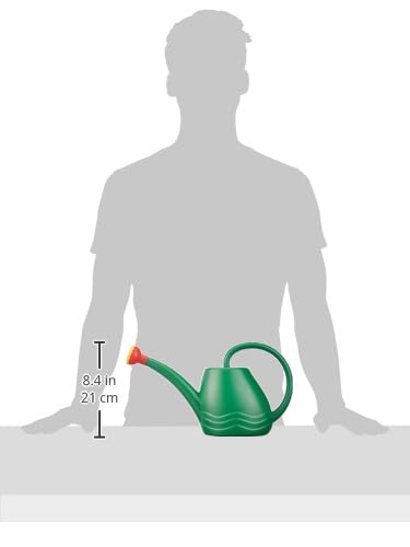 Image of Ocean Mart Watering Can (Green 1.8 Litre) Plastic Green Water Can with Sprayer for Plants /Garden | Indoor Outdoor Watering Shower Can | Watering Hand Bottles for Garden | Sprinkler for Plants