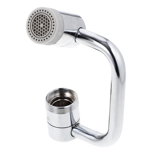 Extensor de grifo de cocina Operitacx de cobre giratorio con adaptador de modo dual ajustable 2