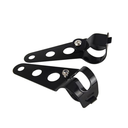 Soporte universal para faro de moto con abrazadera de horquilla ajustable 28mm-36mm