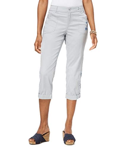 Style & Co. Embroidered Capri Pants
