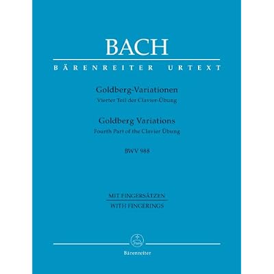 Goldberg Variations BWV 988 (Piano with fingerings)