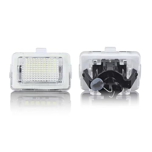 Kit luz LED matrícula impermeable coche compatible con W204 C216 2