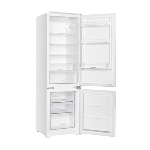Corberó – Frigorífico Combi Integrable | CCH177CINTEG | Estático | 249L | 178 cm | Luz LED | Estantes de Cristal | Cajón Crisper | Blanco
