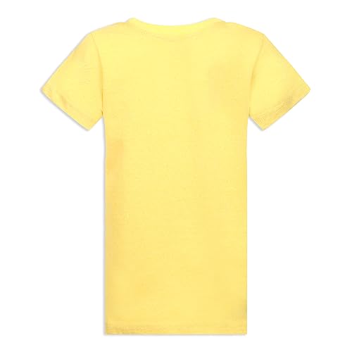 Paw Patrol Nickelodeon Boys 3 Pack Chase, Marshall And Rubble Short Sleeve T-Shirts For Little Kids – Blue/Yellow/Red #TOP6