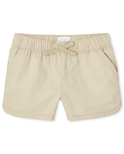 Image of The Children's Place Girls' Twill Pull on Shorts