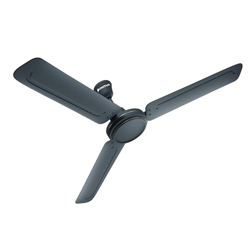 Image of Pritam Glide Ceiling Fan 48 Inch | High Speed Ceiling Fan with Powerful Air Delivery | Energy Efficient Motor | Fan for Home, Bedroom, Living Room & Office | Low Noise & Durable (Matt Grey)