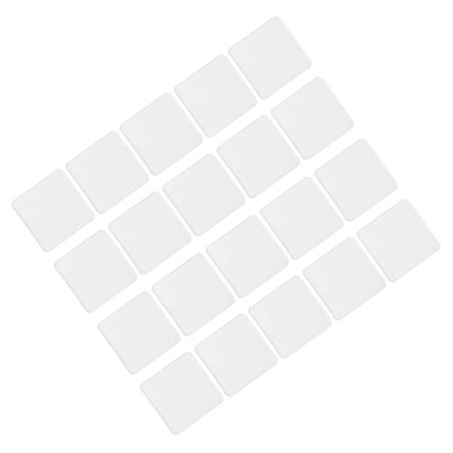 Fita adesiva Wakauto 20 peças de fita transparente dupla face multifuncional reutilizável fita adesi