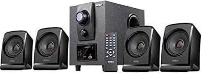 Intex 4.1 Echo 2616 TUFB Multimedia BT Home Theater Powerful Sound Effect (Black)