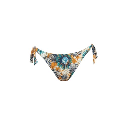 Bas de maillot de bain brésilien Solea à nœud jaune