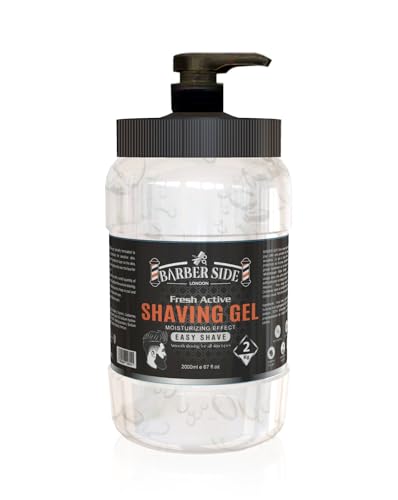 ican Barberside London Fresh Active Moisturizing Shaving Gel 2litre