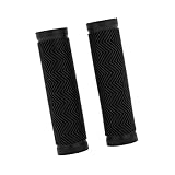Prise Double Face: Offrant une polyvalence avec un design double face, ces poignées vous permettent de choisir le côté qui convient le mieux à votre position de main et à votre style de conduite, améliorant votre prise et contrôle, pour les guidons de vélo.