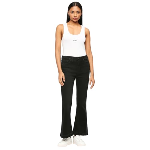 Image of Pepe Jeans Women Mid Rise Slim Fit Jeans