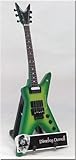 Miniature Guitar Dean GREEN with guitar pick
