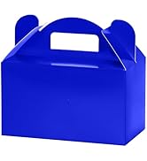 MOORAY 30 Pack Treat Boxes Candy Boxes Gable Boxes Party Favor Boxes with Handles Goodie Boxes Pa...