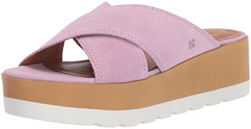 Lucky Brand Women's Vebony Platform Slide Sandal, Lupine, 6.5 | Image 3