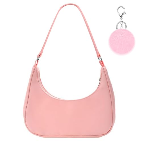 Aucuu Bolso Bandolera de Hombro Pequeño para Mujer - Vintage Mini de Cuero PU, Estilo Y2k 90s