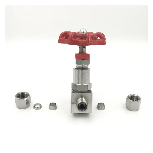 Vanne à aiguille J91W-160P robuste en acier inoxydable 304 robuste