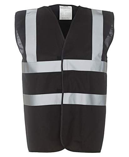 Expert Workwear Hi Vis Multi-Colour Safety Vest High Visibility Reflective Viz Waistcoats 2 Band & Brace - 24 Colours | Small to 5XL