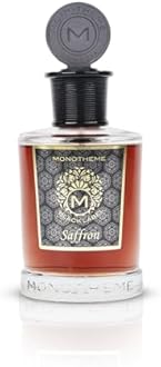 Monotheme Black Label Saffron EDP Perfume for Men & Women – Long-Lasting Luxury Fragrance with aromatic spicy accords & notes of Tobacco & Leather – Gift for Men & Women – 100 ml
