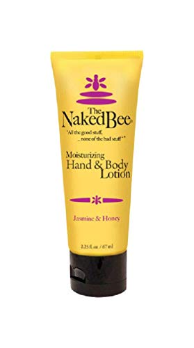 Image of The Naked Bee Nourishing Body Lotion for All Skin Types (2.25 oz) Moisture Replenishing Lotion for Dry Skin with Jasmine & Honey