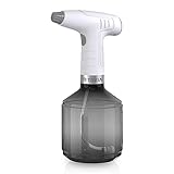 T TOVIA 1L Electric Plant Mister Spray Bottle for Indoor/Outdoor Plants, Electric Watering Can with Adjustable Spout, Automatic Plant Watering Devices, for Hair, Cleaning Home, Gardening