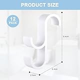 Zoom IMG-2 12 pezzi ganci termoarredo bagno Zoom IMG-2 12 pezzi ganci termoarredo bagno