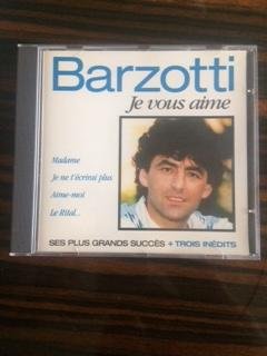 Je Vous Aime [Audio CD] Claude Barzotti