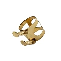 ザックリガチャー　テナーサイズ　アルト？ Zac 【お取り寄せ商品】アルトサックス用リガチャー Zac