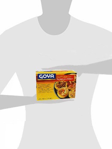 Goya Fried Plantain Cups, Aprox 3 cups. Total weight 12 oz Pack of 3