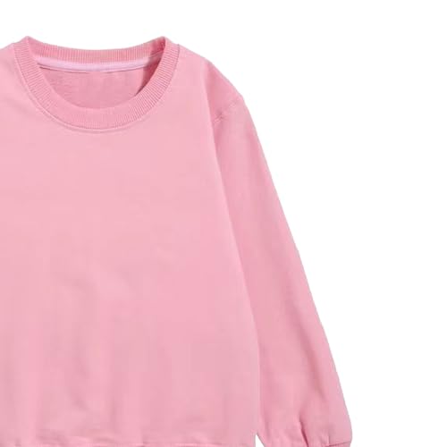 Sweatshirt for Teen Girls Boys Fleece Crewneck Pullover Long Sleeve Fall Tops Loose Casual Preppy Winter Sweater 20253
