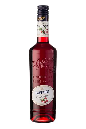 Giffard Likör | Crème de framboise (Himbeer-Likör) | Entsteht aus dem Mazerat echter Himbeeren |...