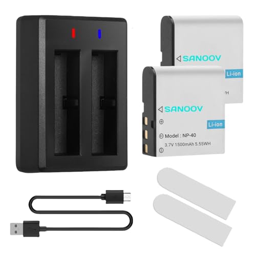NP-40 Battery Charger Kit with Dual USB Charger