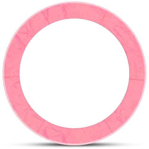 AOTOB Trampoline Safety Pad, 14ft Universal Replacement Trampoline Spring Cover, Edge Cover Springs Protection Pad, Exercise Play Comfortable, Water-Resistant (Pink, 14FT)