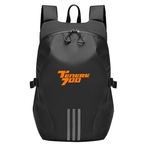 Sac à dos casque moto grande capacité étanche rigide pour voyage Yamaha Tenere 700 T700