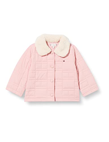 Tommy Hilfiger Unisex Baby KN0KN01470 Daunenmantel, Pink Shade, 0 Month