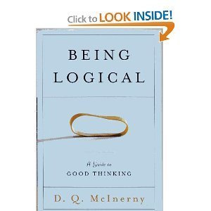 Being Logical a Guide To Good Thinking 0965606821 Book Cover
