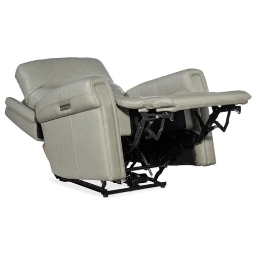 Sillón Plegable Cuero Gris miniatura 4