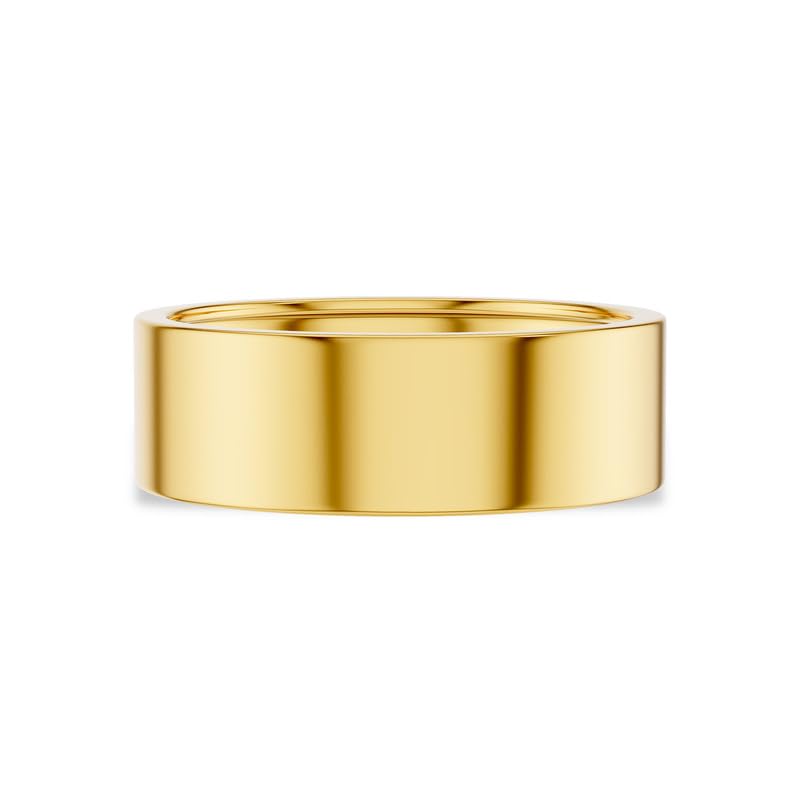 9KT / 14KT / 18KT Classic Yellow Gold Band Ring For Him | S14-image-31