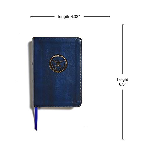CSB Military Bible, Royal Blue Leathertouch: Christian Standard Bible, Military, Royal Blue LeatherT