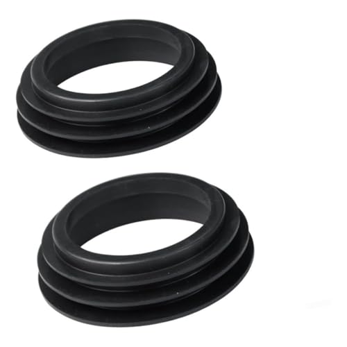 Anillos de sellado for tanque de agua (2 unidades) for tuberías de drenaje, adaptadores de goma de 90 mm a 110 mm for transición de tuberías de alcantarillado(Three floors)